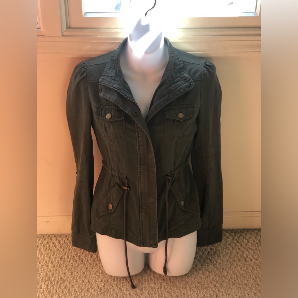 Candie's Dark Green Utility Jacket